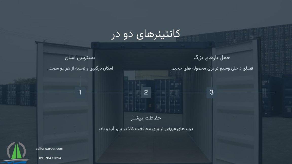 کانتینرهای دو در