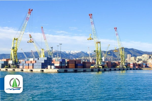 واردات دریایی از ایتالیا به ایران